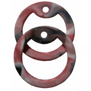 Pink Camo Dog Tags Silencers